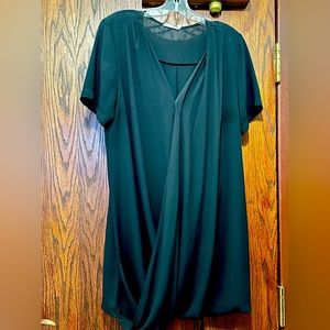 Black womens XL dress